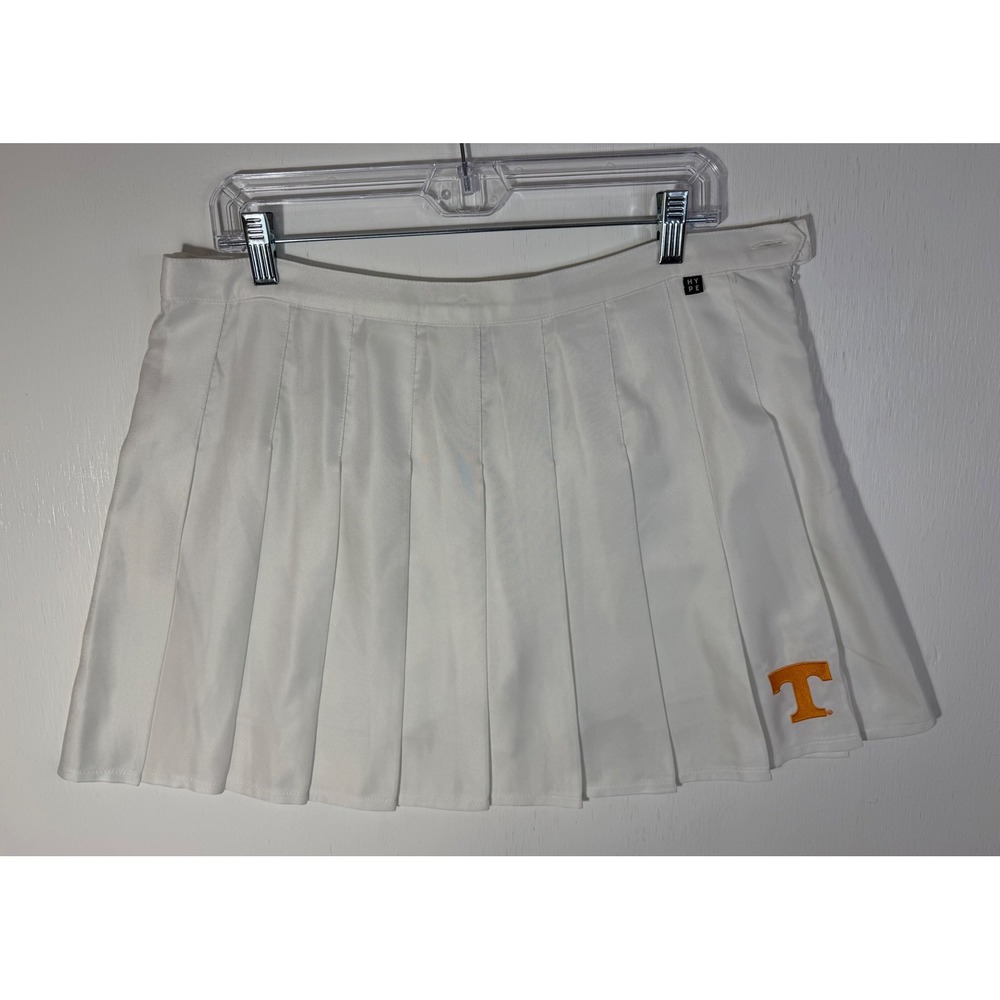 Hype & Vice Tennessee Volunteers White Pleated Tennis Skirt XXL University UT